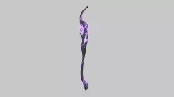 Fantasy Mage Staff 05 Dark - Medieval Fantasy Weapon Low-poly 3D model