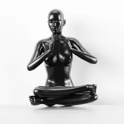 Female woman standing Pose Mannequin 3D model