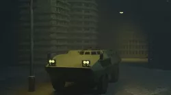 Fiat 6614 - Wheeled Armoured Personnel Carrier Low-poly 3D model