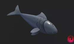 Fish 3D Model Low-poly 3D model