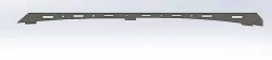 FJCRUISER ROOF RACK BACK BONE 3D model