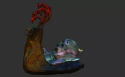 Flail Snail 3D model