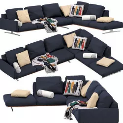 Flexform Soft Dream Sofa Large 3D model