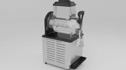 frozen machine 3D model