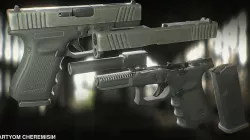 Glock 19 Low-poly 3D model