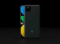 Google Pixel 5a in Official Color Low-poly 3D model