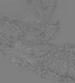 Guatemala High resolution 7k curvature map Texture