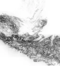 Guatemala High resolution 7k occlusion map Texture