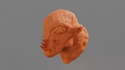 head monster demon 3D model