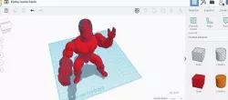 HELLBOY MOTU STYLE 3D model