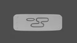 Hidden Cloud Village Headband 3D model