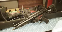 HK MP5A3 - MLI Low-poly 3D model