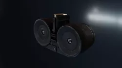 HK XM8 G36 Drum Magazine Low-poly 3D model