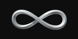 infinity loop 3D model