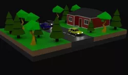 isometric home alone 3D model