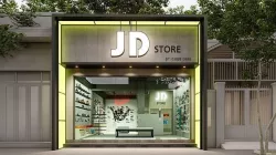 JD SHOES STORE Low-poly 3D model