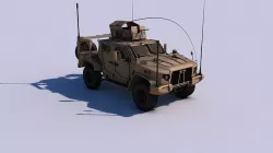 JLTV Off-road vehicle  3D model