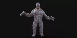 Just a mutant model empty 3D model