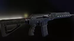 Kalashnikov SR1 Low-poly 3D model