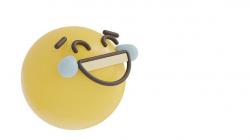 laughing emoji  3D model