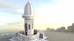 Lighthouse tower 3D model