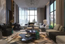living room 3D model