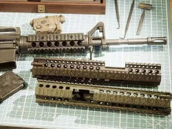 M4A1 - MK18 BLOCK II Low-poly 3D model