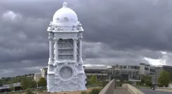 Mansion clock tower dome 3D model