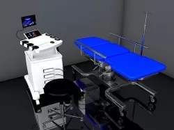 MEDICAL ULTRASOUND ROOM 3D model