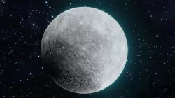 Mercury Planet Low-poly 3D model