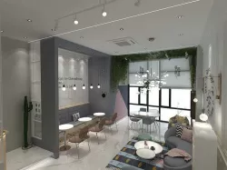Milk Tea Shop 3D model