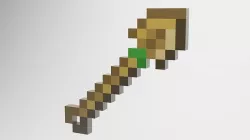 Minecraft Wooden Tools Must Read Description Low-poly 3D model