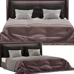 minotti bed 3D model