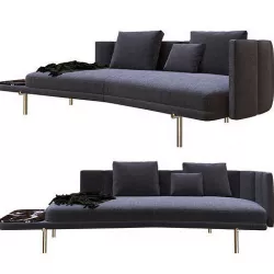Minotti Torii sofa 3D model