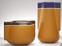 Moai Vase 3D model