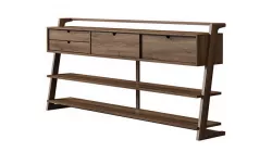 Modern Console Table TV Stand and Drawers 3D model