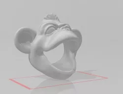Monkey Head 3D model