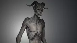 Monster Baf Low-poly 3D model