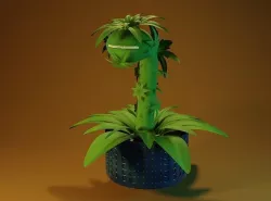 Monster flower 3D model