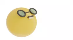 nerd emoji  3D model