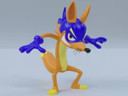 New Swiper the Fox 3D model