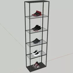 NIKE JORDAN SHOES 3D model