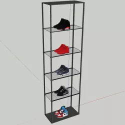 NIKE JORDAN SHOES 3D model