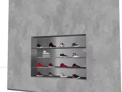 NIKE JORDAN SHOES 3D model