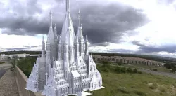 Palace eastern fantasy Exotique 2 tall  3D model 3D model