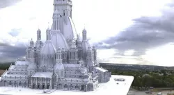 Palace eastern fantasy Tower of the gods 3D model