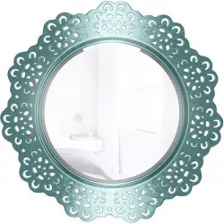 Pettine Metal Lace Accent Wall Mirror 3D model