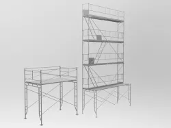 Platform 3D model