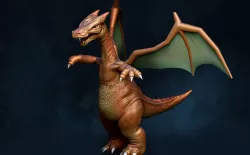 POKEMON - HIGH RES - CHARIZARD 3D model 3D model