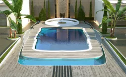 Pool   Landscape 3D model